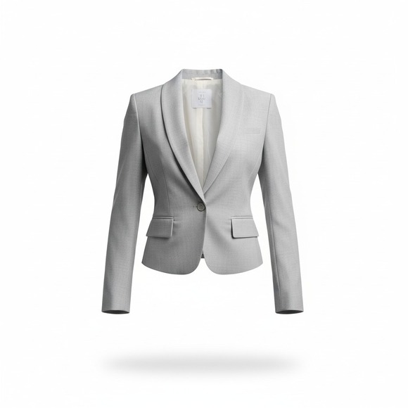 Eleventy Jackets & Blazers - Eleventy Light Gray Tailored Women's Blazer
